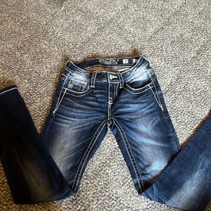 Miss me skinny jeans dark wash